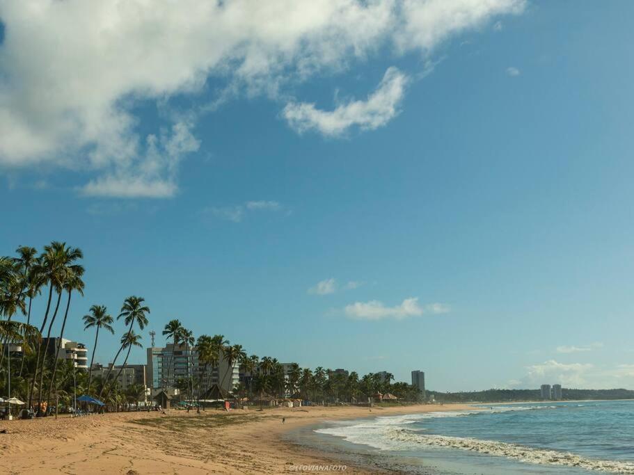 Apto Aconchegante! A 100 Metros Do Mar -Netflix E Wifi Maceió Esterno foto